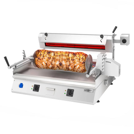 GGM Gastro Horizontal Kebab Grill (Cağ Kebab) - up to 85kg - 9.8kW - Countertop