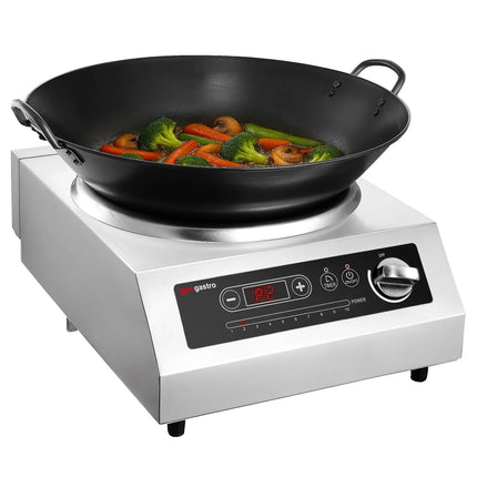 GGM Gastro Induction wok - 3.5kW - 1 cooking zone - Ø 460mm - incl. wok