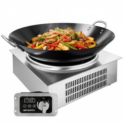 GGM Gastro Induction wok - 3.5kW - 1 cooking zone - Ø 460mm - incl. wok