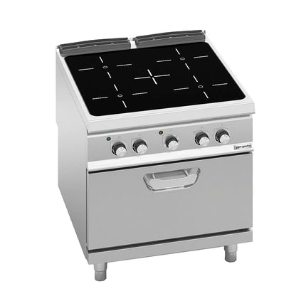 GGM Gastro Infrared Hob - 20.68kW - 4 zones - with Electric Oven Convection Oven - 4.68kW