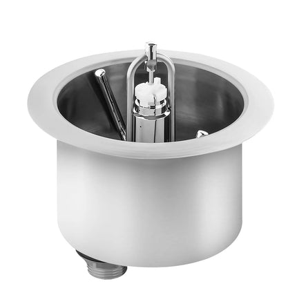GGM Gastro Inset Glass Rinser with automatic shut-off valve