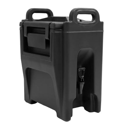 GGM Gastro Insulated Drink Dispenser with Tap - Hot & Cold - 10L - Black