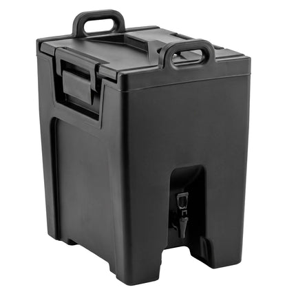 GGM Gastro Insulated Drink Dispenser with Tap - Hot & Cold - 40L - Black