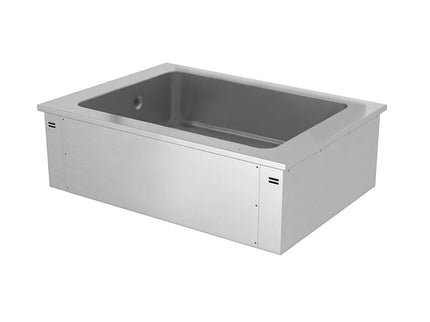 GGM Gastro Integrated Drop-in Ice Well - 1135mm - 3x GN 1/1 - 130L