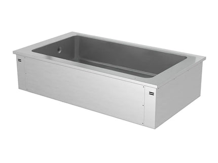 GGM Gastro Integrated Drop-in Ice Well - 1460mm - 4x GN 1/1 - 160L