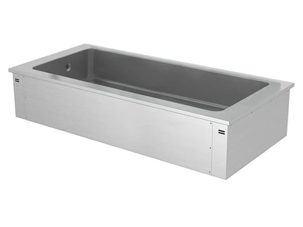 GGM Gastro Integrated Drop-in Ice Well - 1785mm - 5x GN 1/1 - 200L