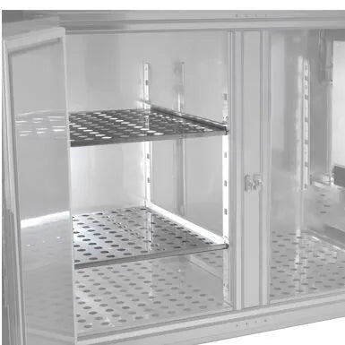GGM Gastro Intermediate shelf - Stainless steel - 475x550mm - Thickness: 13mm - incl. Stainless steel rails - for BRA & BLA series