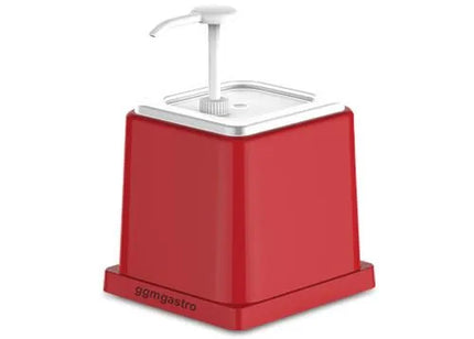 GGM Gastro Ketchup / Sauce Dispenser - 2 L - Polypropylene - Pump Dispenser
