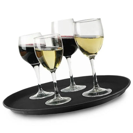GGM Gastro Khay Phục Vụ - Nhựa - Ø405mm - Cao 20mm - Bề Mặt Chống Trượt