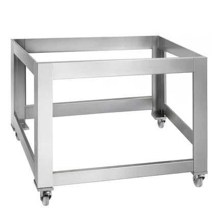 GGM Gastro Khung Chân Đế Cho Lò Pizza - 1420x1260x950mm - Thép Không Gỉ - Có Bánh Xe - Cho PDZ930