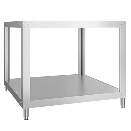 GGM Gastro Khung Chân Đế Cho Lò Pizza - 1480x1240x950mm - Thép Không Gỉ - Cho GEP9