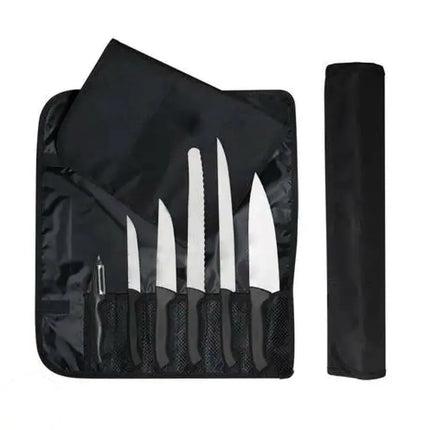 GGM Gastro Knife Set Ecco Chef with Roll Bag