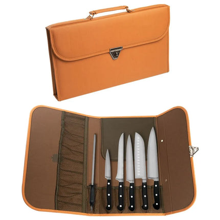 GGM Gastro Knife Set with Roll Bag