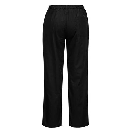 GGM Gastro Ladies’ Chef Trousers - Black - Size: S