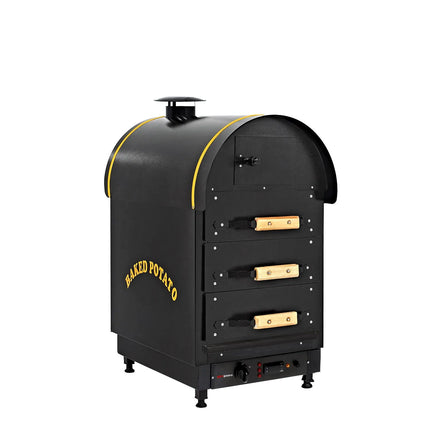 GGM Gastro Lò Nướng Khoai Điện - Điều Khiển Số - 4.5kW - 380V - 500x980x700mm - 3 Ngăn Kéo