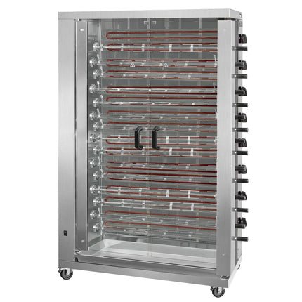 GGM Gastro Lò Quay Gà Điện - 38.4kW - 15 Xiên - Đến 90 Con Gà