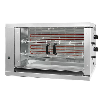 GGM Gastro Lò Quay Gà Điện - 6.6kW - 2 Xiên - Đến 12 Con Gà