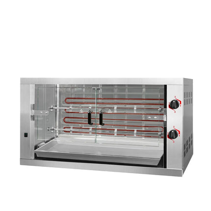 GGM Gastro Lò Quay Gà Điện - 9.6kW - 2 Xiên - Đến 12 Con Gà