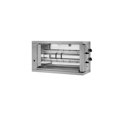 GGM Gastro Lò Quay Gà Gas - 11kW - 2 Xiên - Đến 12 Con Gà