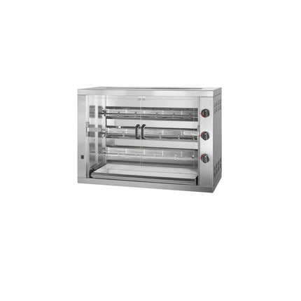 GGM Gastro Lò Quay Gà Gas - 17.7kW - 3 Xiên - Đến 18 Con Gà