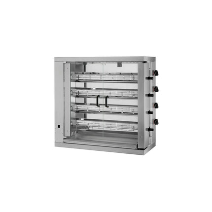 GGM Gastro Lò Quay Gà Gas - 21kW - 4 Xiên - Đến 24 Con Gà