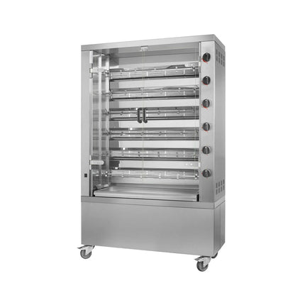 GGM Gastro Lò Quay Gà Gas - 35.3kW - 6 Xiên - Đến 36 Con Gà