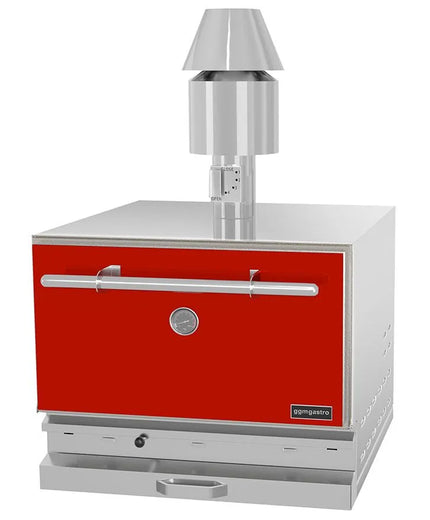 GGM Gastro Lò Than - 710mm - Đỏ - 2 Vỉ Nướng
