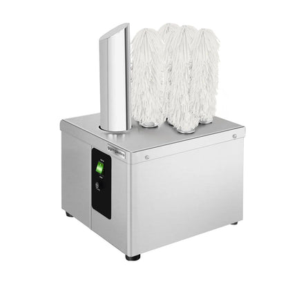 GGM Gastro Máy Đánh Bóng Ly - 1.49kW - Kèm Quạt Khí Nóng & 5 Chổi Xoay