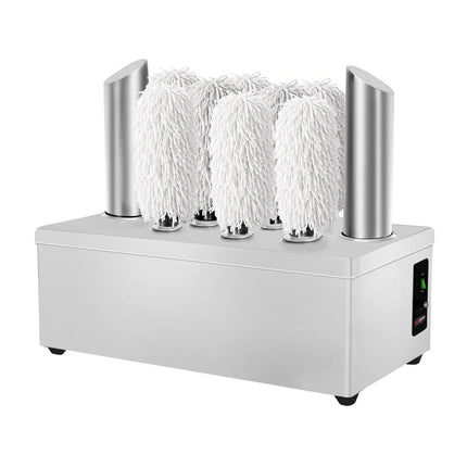 GGM Gastro Máy Đánh Bóng Ly - 2.62kW - Kèm Quạt Khí Nóng & 8 Chổi Xoay