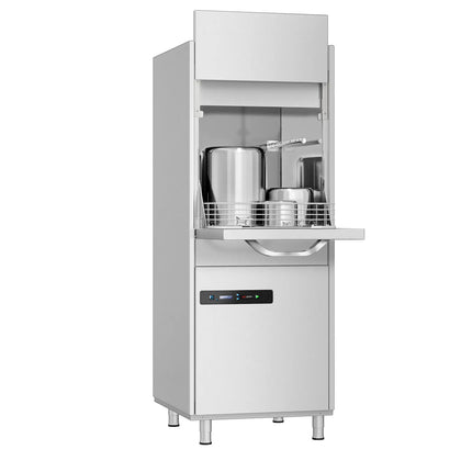GGM Gastro Máy Rửa Dụng Cụ - Điều Khiển Số - 12.2kW - Kèm Bơm Hóa Chất Tẩy Rửa & Trợ Xả