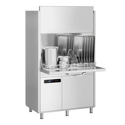 GGM Gastro Máy Rửa Dụng Cụ / Nồi - Điều Khiển Số - 16kW - Kèm Bơm Hóa Chất Tẩy Rửa & Trợ Xả