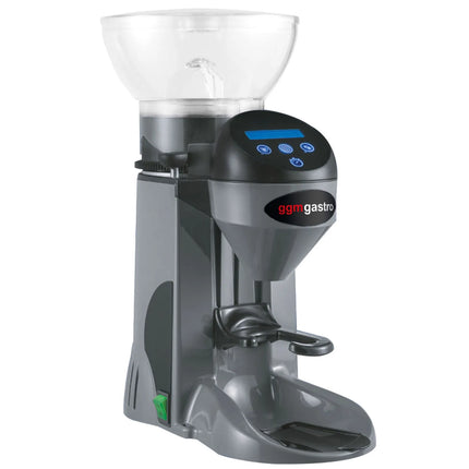 GGM Gastro Máy Xay Cà Phê - 1kg - 77dB - Định Lượng Lập Trình - Xám