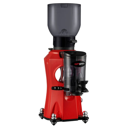GGM Gastro Máy Xay Cà Phê - 2kg - 45dB - Có Bộ Định Lượng - Đỏ