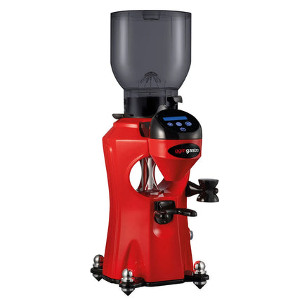 GGM Gastro Máy Xay Cà Phê - 2kg - 45dB - Có Bộ Định Lượng - Đỏ