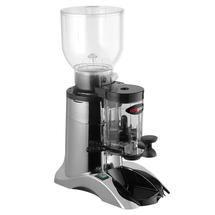 GGM Gastro Máy Xay Cà Phê - 2kg - 77dB - Có Bộ Định Lượng - Bạc