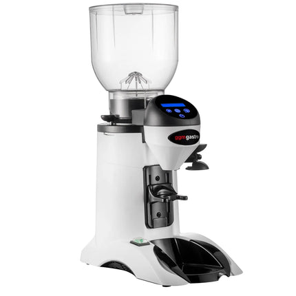 GGM Gastro Máy Xay Cà Phê - 2kg - 77dB - Có Bộ Định Lượng - Trắng