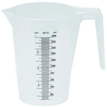 GGM Gastro Measuring Jug - Polypropylene - 2L