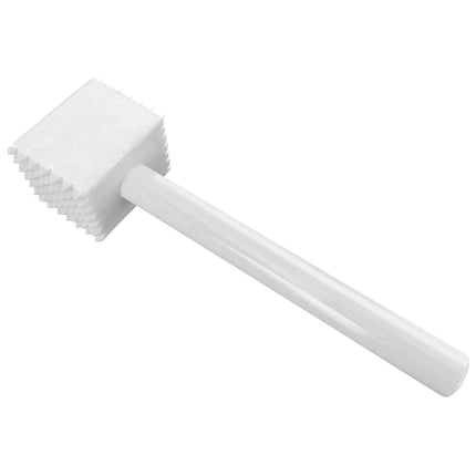 GGM Gastro Meat Mallet - square - plastic - white - 75x100x350mm