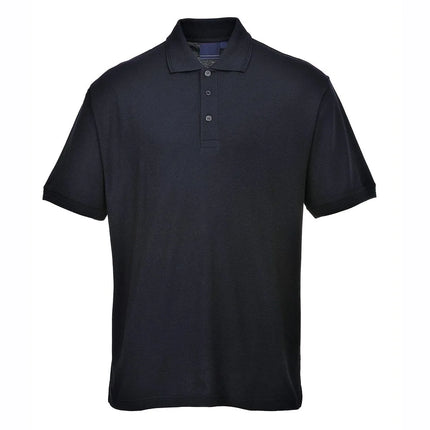 GGM Gastro Men’s Cotton Polo Shirt - Black - Size: S