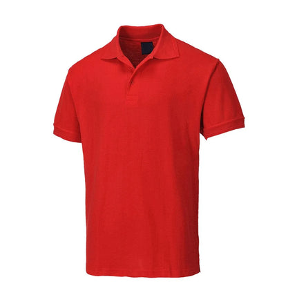 GGM Gastro Men’s Cotton Polo Shirt - Red - Size: XS