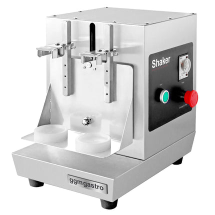 GGM Gastro Milkshake & & Bubble Tea Mixer - double - 40W - 240rpm - Stainless steel