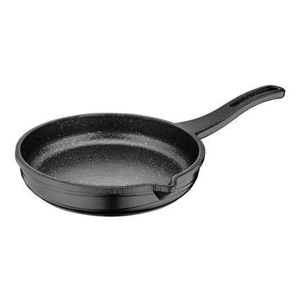 GGM Gastro Mini Cast Aluminium Frying Pan - Ø 140mm - Height: 28mm - Non-stick - Black - suitable for all hob types including induction