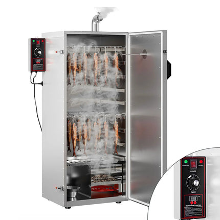 GGM Gastro Mini Smoker Oven - Digital - with 8 Racks - 500x447mm