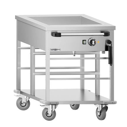 GGM Gastro Mobile Bain Marie - 2x GN 1/1 - 1 kW