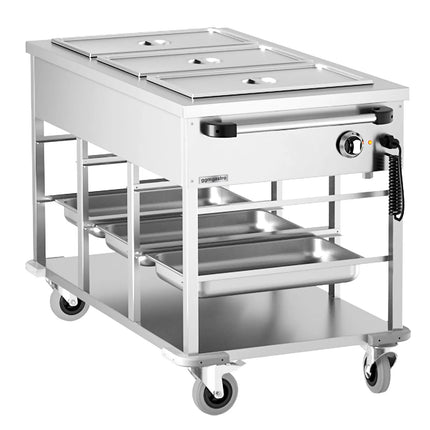 GGM Gastro Mobile Bain Marie - 3x GN 1/1 - 2,5 kW