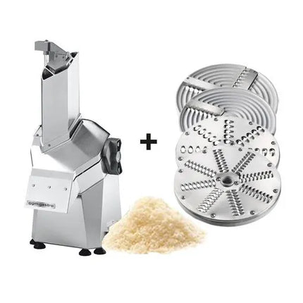 GGM Gastro Mozzarella Cutter - with Cutting & Grating Discs - for grated cheese