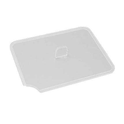 GGM Gastro Nắp GN Polycarbonate GN 1/1 - Có Khe Vá - Trong Suốt - 530x325x7mm