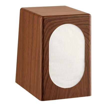 GGM Gastro Napkin Dispenser Tabletop - Wood Look - ABS Plastic - 100x135x150mm - Brown