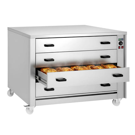 GGM Gastro Ngăn Kéo Giữ Nóng - 4 Ngăn - 4x GN 1/1 - 2kW - 1395x910x1020mm