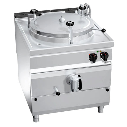 GGM Gastro Nồi Nấu Áp Suất Điện - 200L - 32kW - Gia Nhiệt Gián Tiếp - Kèm Đấu Nối Nước